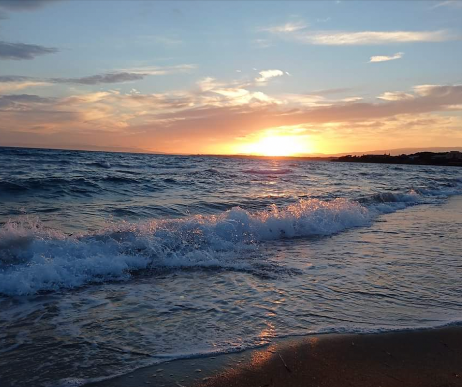 Tramonto-spiaggia